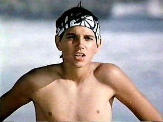 Ralph Macchio in una scena di Karate Kid