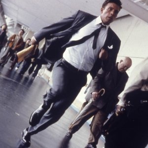 Ben Affleck in una scena di Paycheck