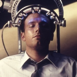 Ben Affleck in una scena di Paycheck