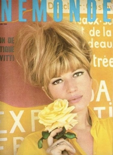 Copertina di Newmonde dedicata a Monica Vitti