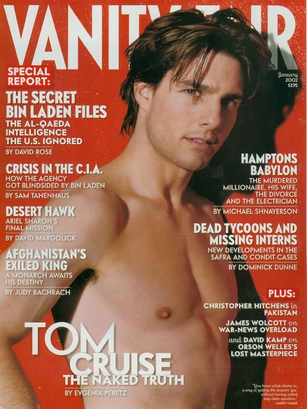 Copertina Di Vanity Fair Dedicata A Tom Cruise 4450