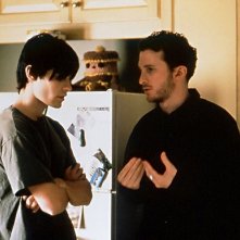 Darren Aronofsky e Jared Leto sul set di Requiem for a Dream