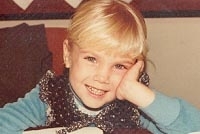 una immagine privata di Heather O'Rourke