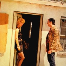 Isabella Rossellini e Nicolas Cage in una scena di Cuore selvaggio