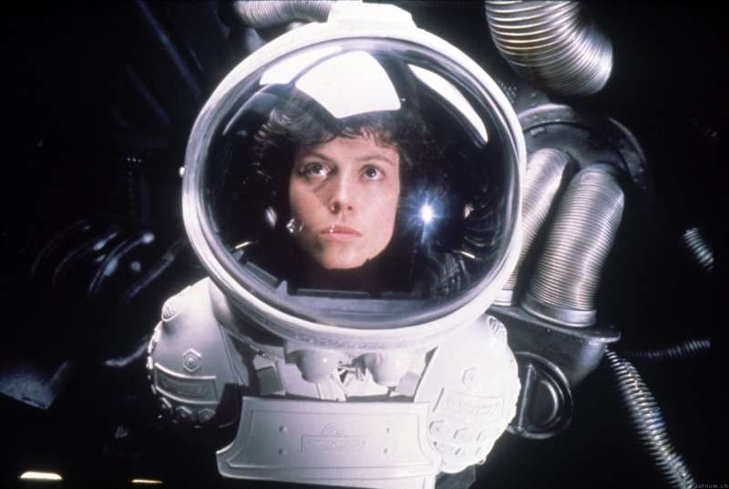 Sigourney Weaver nel ruolo di Ellen Ripley in Alien