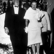 Alfred Hitchcock e sua moglie Alma Reville