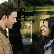 Ben Affleck e Liv Tyler in una scena del film Jersey Girl