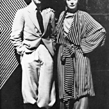 Adrian e Greta Garbo