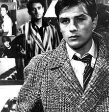 Alain Delon in una scena di Rocco e i suoi fratelli