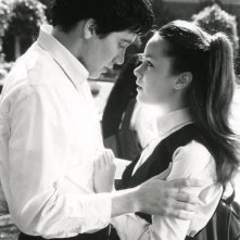 Jake Gyllenhaal e Jena Malone in una sequenza del film Donnie Darko