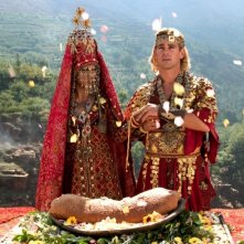 Rosario Dawson E Colin Farrell In Una Scena Di Alexander 5085