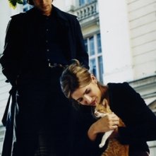 Luigi Lo Cascio e Lucia Jimènez in una scena del film Occhi di cristallo