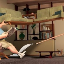 Una scena del film Gli incredibili