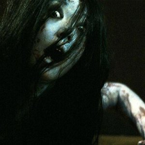 Un'inquietante scena di The Grudge