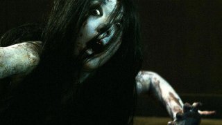 Un'inquietante scena di The Grudge