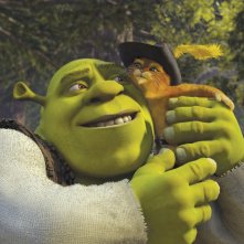 Una scena di Shrek 2