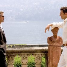 Vincent Cassel e George Clooney in Ocean's Twelve