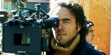 il regista Alejandro González Iñárritu sul set di 21 Grammi - Il peso dell'anima