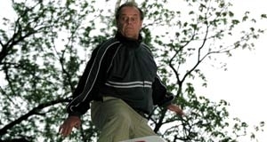 Jack Nicholson in una scena del dramedy A proposito di Schmidt