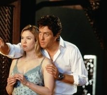 Renèe Zellweger con Hugh Grant in una scena di Che pasticcio, Bridget Jones!