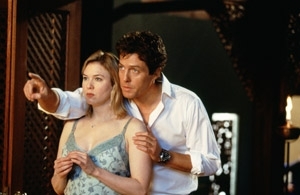 Renèe Zellweger con Hugh Grant in una scena di Che pasticcio, Bridget Jones!
