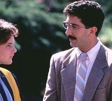 Brad Renfro e David Schwimmer in una scena di L'allievo