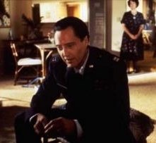 Christopher Walken in una scena di Pulp Fiction