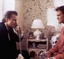 Harvey Keitel E Quentin Tarantino In Una Scena Di Pulp Fiction 5507