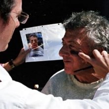 Dustin Hoffman sul set di Ti presento i miei