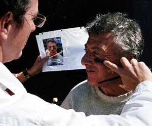 Dustin Hoffman sul set di Ti presento i miei