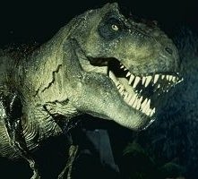 Una scena di Jurassic Park