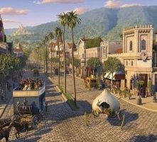 Una scena di Shrek 2