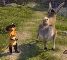 Una scena di Shrek 2