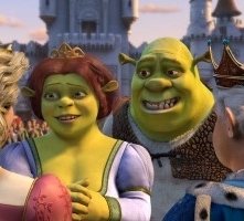 Una scena di Shrek 2