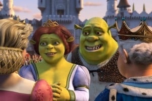Una scena di Shrek 2