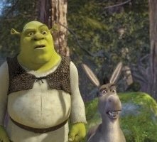Una scena di Shrek 2