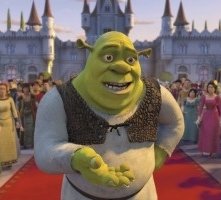 Una scena di Shrek 2