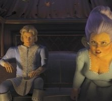 Una scena di Shrek 2