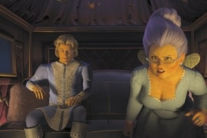 Una scena di Shrek 2