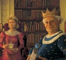 Una scena di Shrek 2