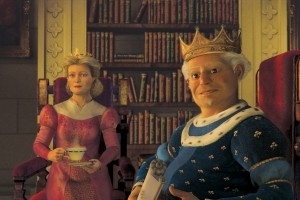 Una scena di Shrek 2