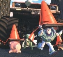 Una scena di Toy Story 2