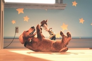 Una scena di Toy Story 2