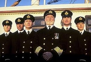 Bernard Hill in a scene from Titanic