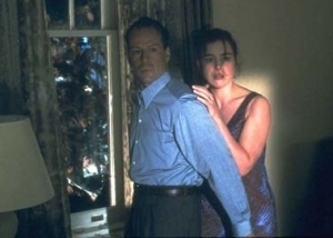 Bruce Willis e Olivia Williams in una scena di Il sesto senso