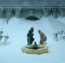 Una scena di The Day After Tomorrow - L'alba del giorno dopo
