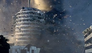 Una scena di The Day After Tomorrow - L'alba del giorno dopo