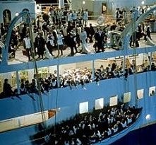 Una scena del film Titanic