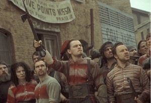 Leonardo DiCaprio in una immagine di Gangs of New York