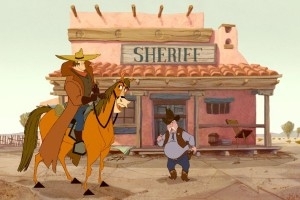 Scena tratta dal film Mucche alla riscossa (Home on the Range)